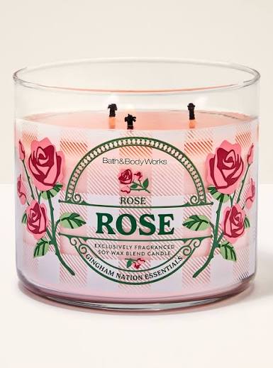 Picture of 3-Wick Candle Rose rose Bath & Body Works